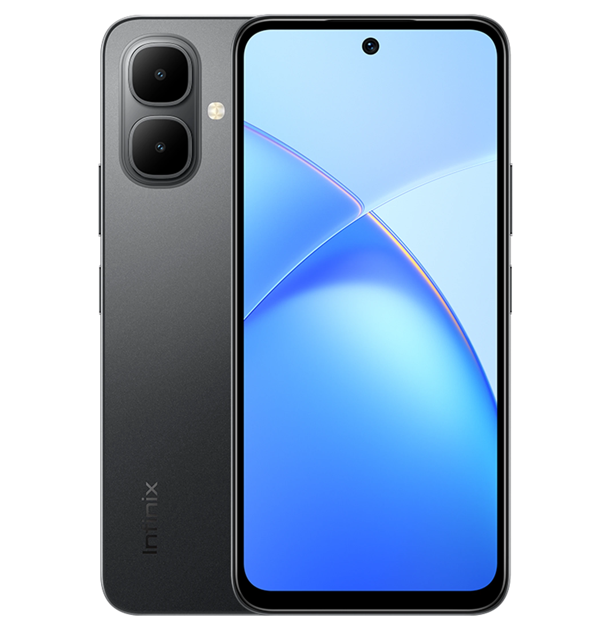 Infinix-Smart-10-Sleek-Black Infinix Smart 10 smartphone with 128GB storage, 4GB RAM, 13MP camera, and 5000mAh battery – available on Lipapolepole in Nairobi